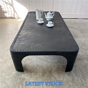 Riveted Steel Coffee Table