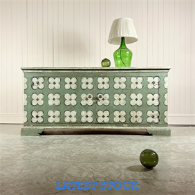 Clover Painted Italian Sideboard