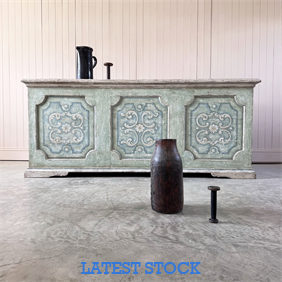 Italian Painted Kitchen Island