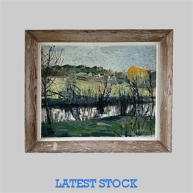 Mid Century Landscape Painting