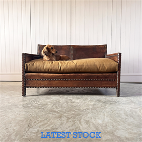 Spanish Leather Sofa