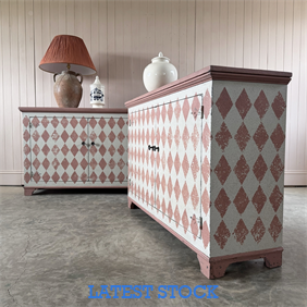 Harlequin Painted Cupboards
