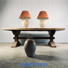 Antique French Stoneware Bottle Lamps