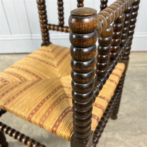 Antique Corner Bobbin Chair, decorative antiques, cotswolds
