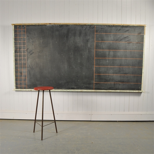 Huge Blackboard Vintage Accessories Original House