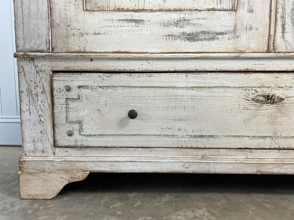 Painted Antique Italian Cupboard, We sourced this Late 19th Century