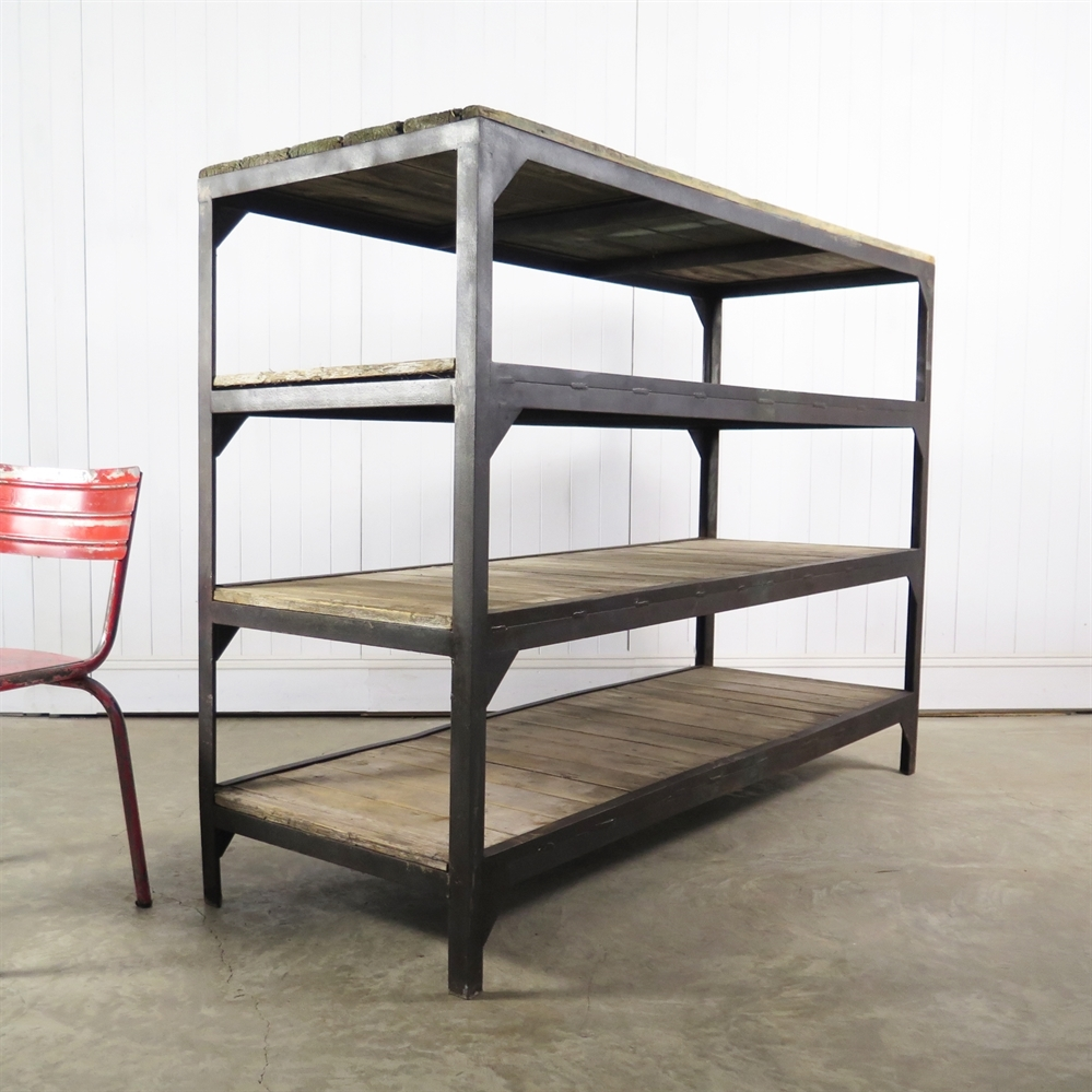 Rolls Royce Factory Shelves, vintage industrial furniture and lighting