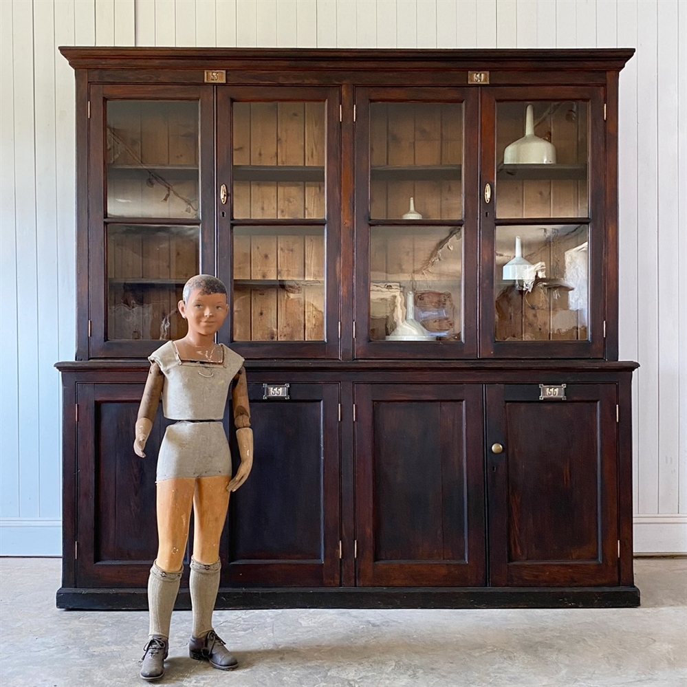 Antique china cabinet deals 1920's
