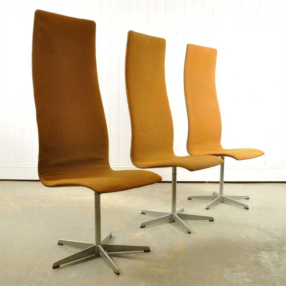 Oxford High Back Chairs Original House Vintage Industrial