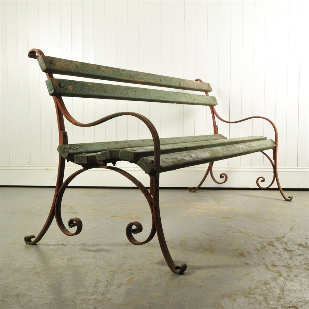 Reclaimed online garden bench