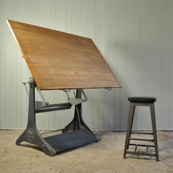 1950 S Admel Architects Table Vintage Accessories Original House