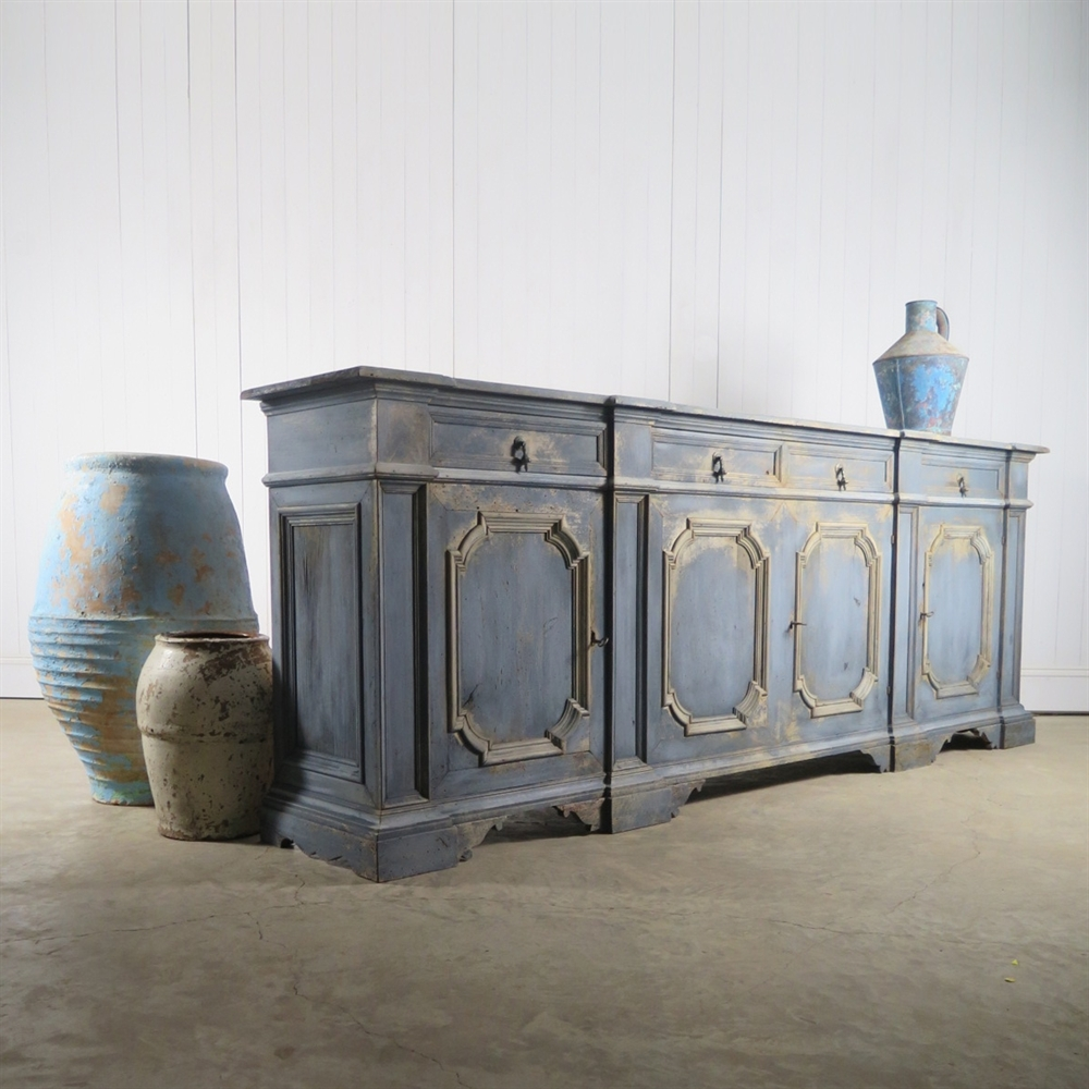 Antique painted sideboard deals