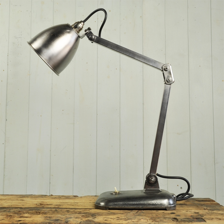 Mid 20 th Century Memlite Desk Lamp Vintage Industrial Lighting