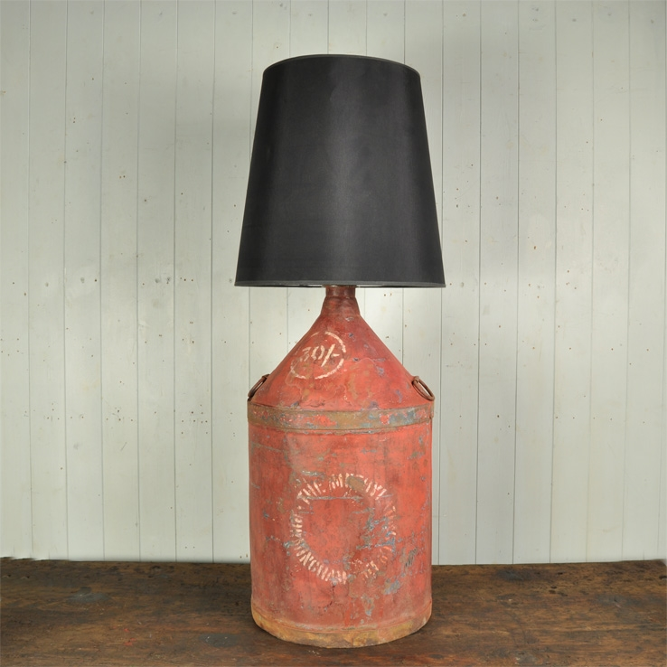 Vintage Oil Tin Lamp Vintage Lighting Original House