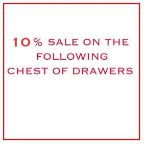 10 % Chest of Drawer Sale