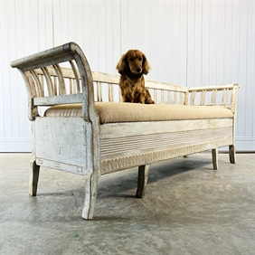 Antique Swedish Bench
