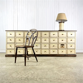 Epicerie Bank of Drawers