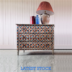 Painted Spanish Chest of Drawers