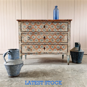 Painted Spanish Chest of Drawers