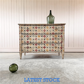 Painted Spanish Chest of Drawers