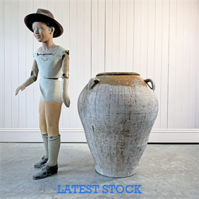Large Tarragona Antique Olive Jar