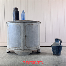  Bow Fronted Italian Cupboard