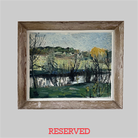 Mid Century Landscape Painting