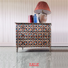 Painted Spanish Chest of Drawers