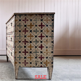 Painted Spanish Chest of Drawers