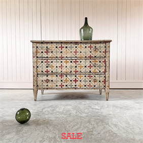 Painted Spanish Chest of Drawers