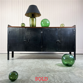 1930's Steel Sideboard