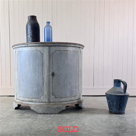  Bow Fronted Italian Cupboard