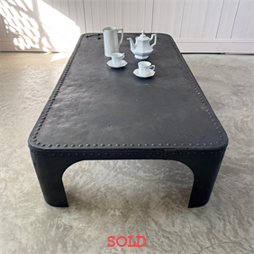 Riveted Steel Coffee Table