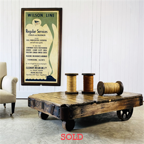 Rolling Mill Carts / Coffee Tables