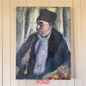 Vintage French Oil Painting