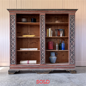 Painted Italian Bookcase
