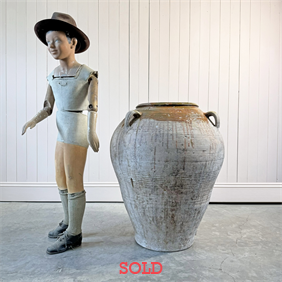Large Tarragona Antique Olive Jar