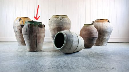 Antique Strawberry Pot