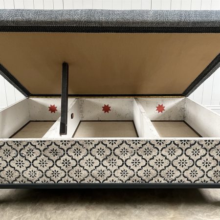 Fermoie Upholstered Ottoman