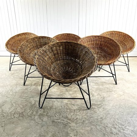 Mathieu Matégot’s Wicker Chairs