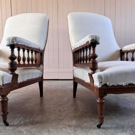 Open French Armchair