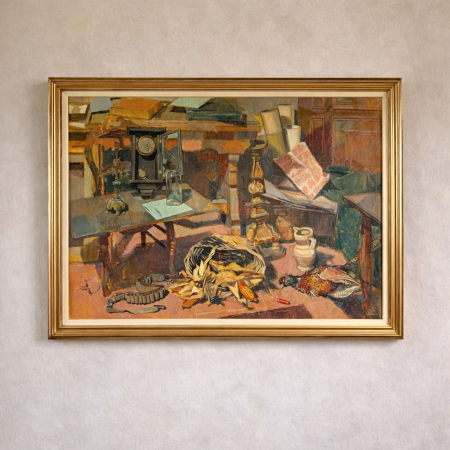 Large Artist Studio Painting