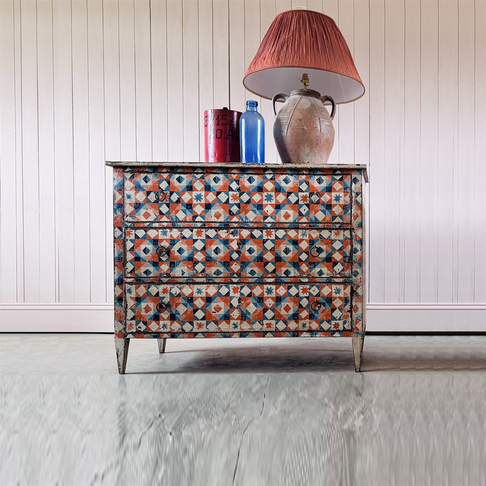 Painted Spanish Chest