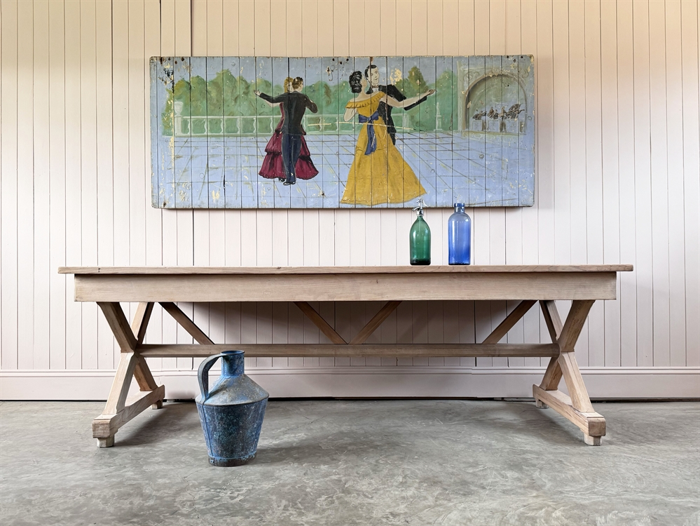 Sycamore Leathersmith Table