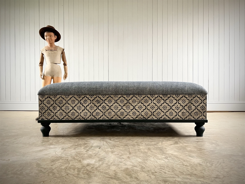 Fermoie Upholstered Ottoman - Image 14