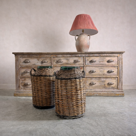 Double Sided Bank of Drawers