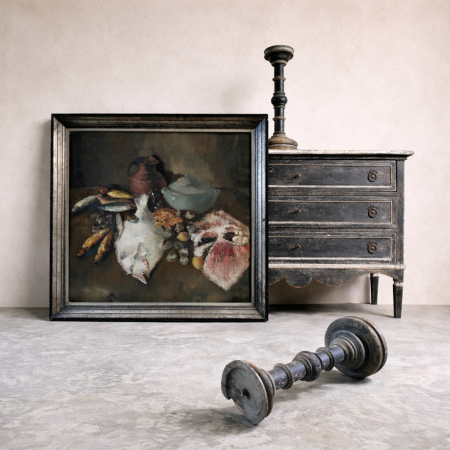 Fish Supper Painting