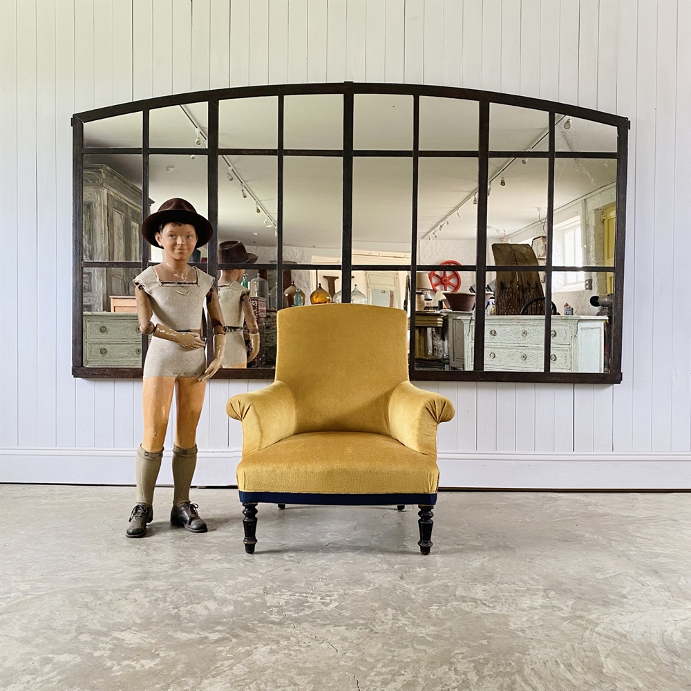 Factory Crittall Window Mirror