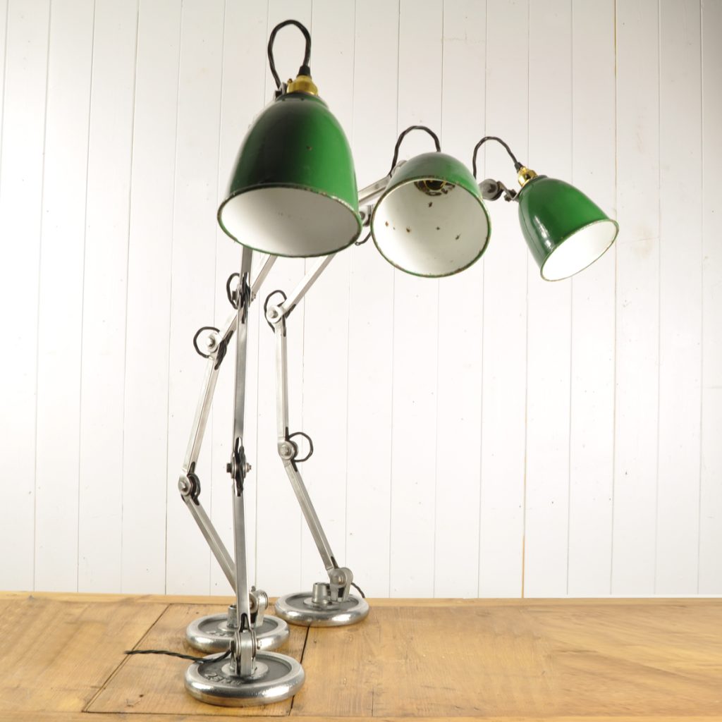 Vintage Machinist Lamps