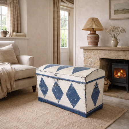 Harlequin Blanket Chest